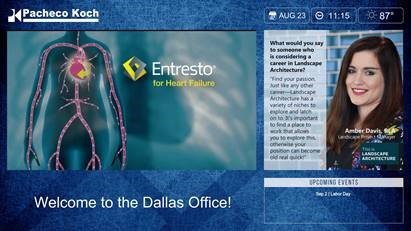 Interactive Digital Signage to Boost Employee Communications in Dallas