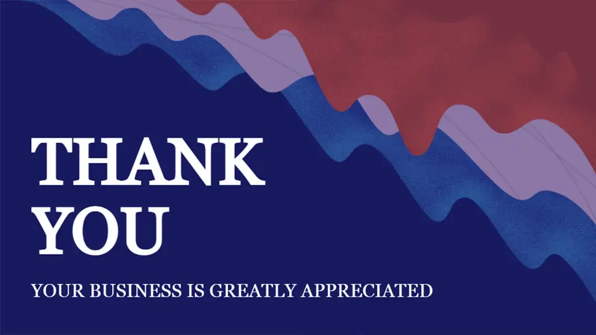 Retail digital signage customers thank you message content from Reach Media Network