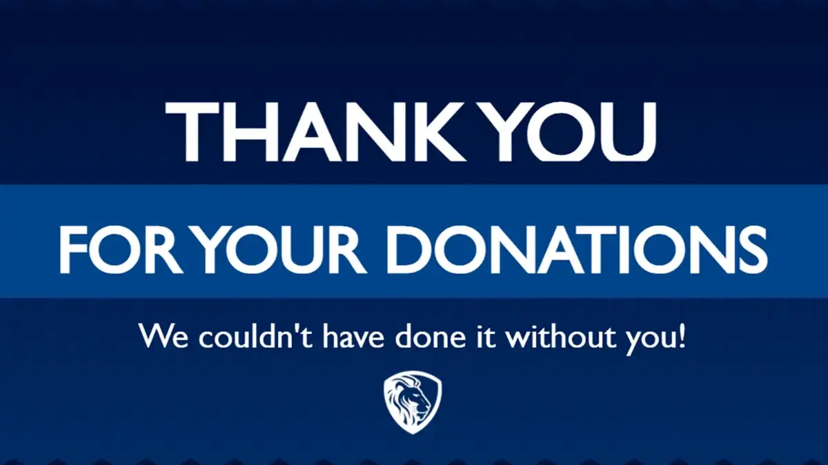 University digital signage Donors thank you message content from Reach Media Network