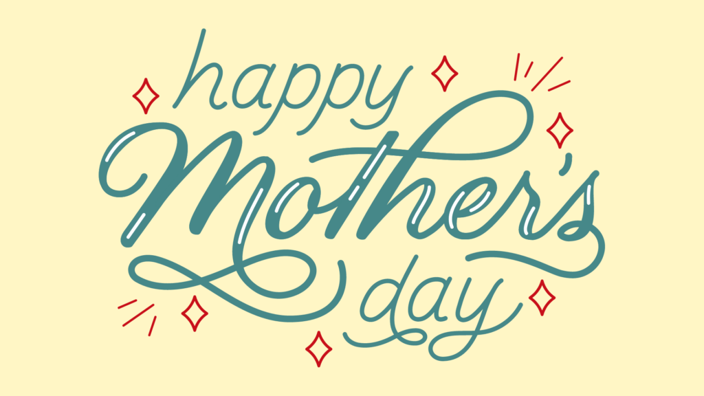 happy mothers day digital signage