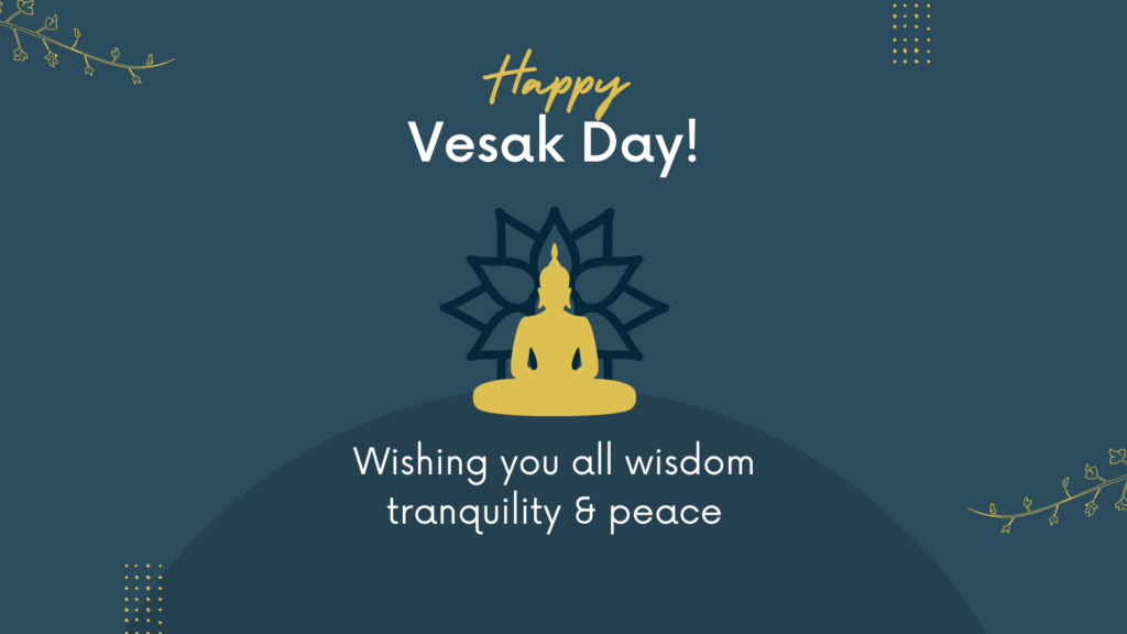 vesak day digital sign