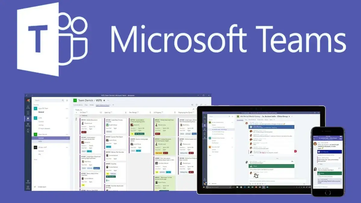 Microsoft Teams digital signage software app from Reach Media Network