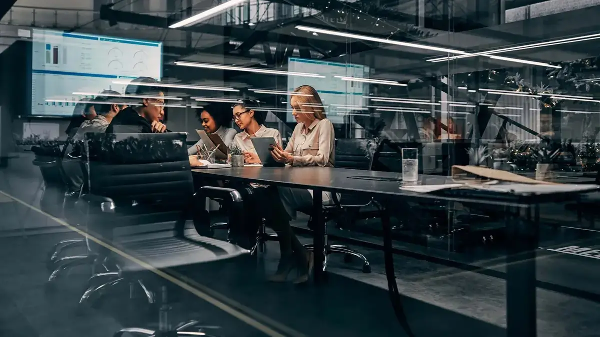 corporate conference room signage, Reach Media Network