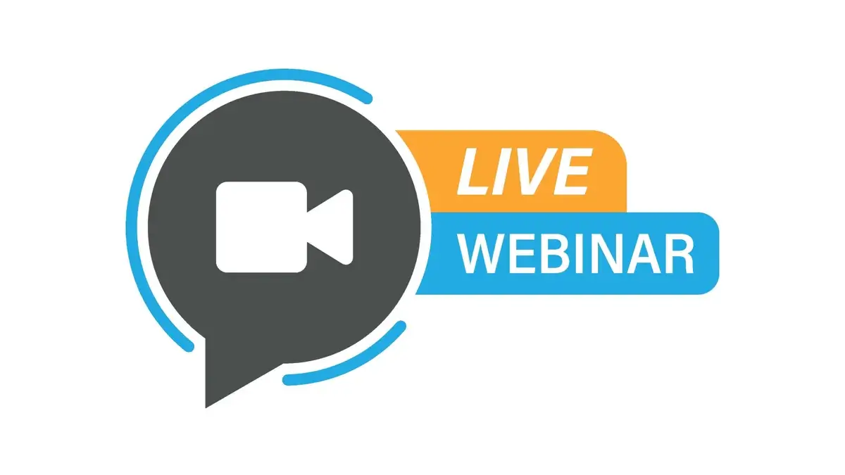 Live webinar icon, Reach Media Network digital signage