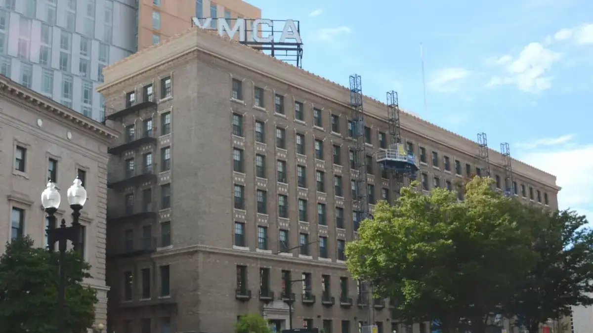 YMCA of Greater Boston exterior, Reach Media Network digital signage case study