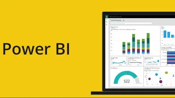 Power BI app for Reach Media Network manufacturing digital signage