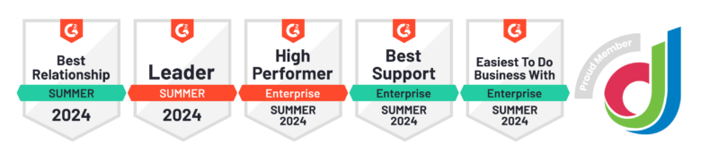 REACH Media Network G2 Summer 2024 Badges