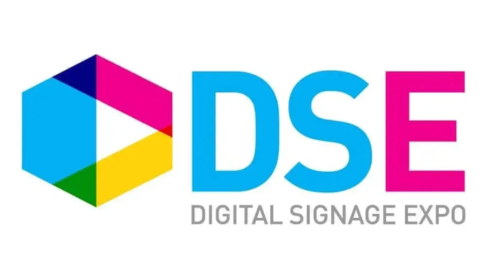 DSE Digital Signage Expo logo, Reach Media Network