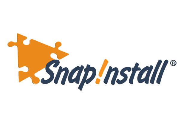 Snap Install logo, Reach Media Network digital signage