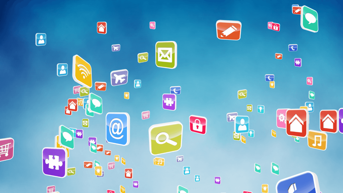 social and app icons