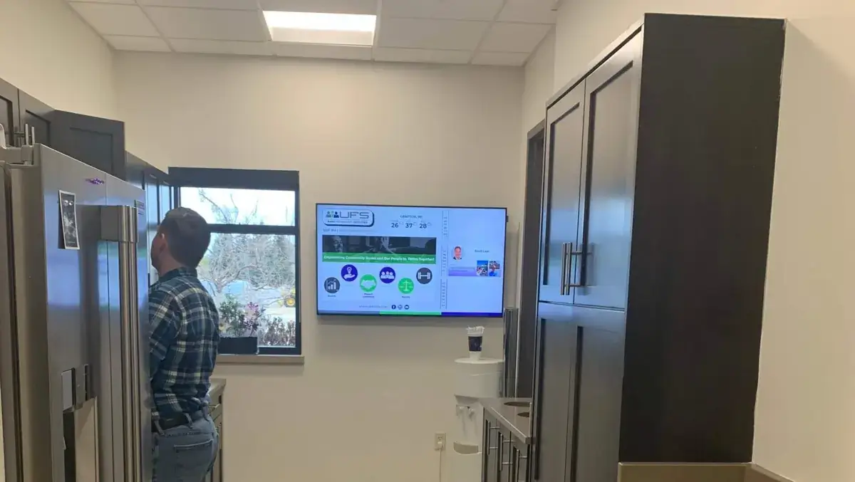 UFS Technology digital signage case study, Reach Media Network, 2026