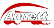 Annett-Bus-Lines-logo-Reach-Media-Network-digital-signage Annett Bus Lines logo, Reach Media Network transportation digital signage client