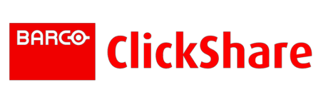 Barco ClickShare logo, Reach Media Network digital signage integration