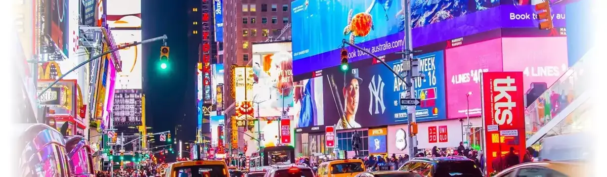 Times Square digital signage screens, Reach Media Network Digital Signage Hardware guide
