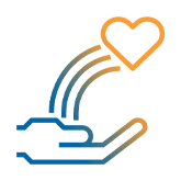 charity digital signage icon, Reach Media Network