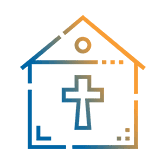 digital signage display for church icon, Reach Media Network