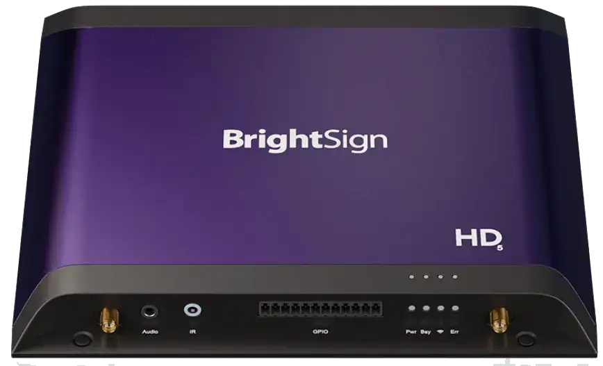 Reach-Media-Network-digital-signage-BrightSign-HD5-media-player BrightSign HD5 media player, Reach Media Network digital signage