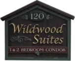 Wildwood Suites logo, Reach Media Network hospitality digital signage client