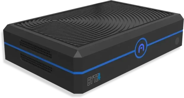 Reach-Media-Network-digital-signage-hardware-Azulle Azulle hardware, Reach Media Network digital signage