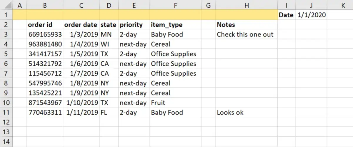 unsupported CSV with columns not starting on row 1 example, Reach Media Network digital signage integration best practices