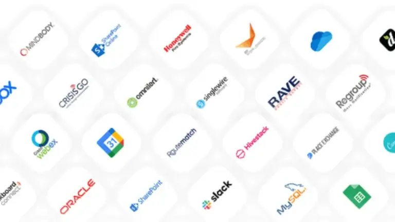 Reach Media Network digital signage integration logos and partners